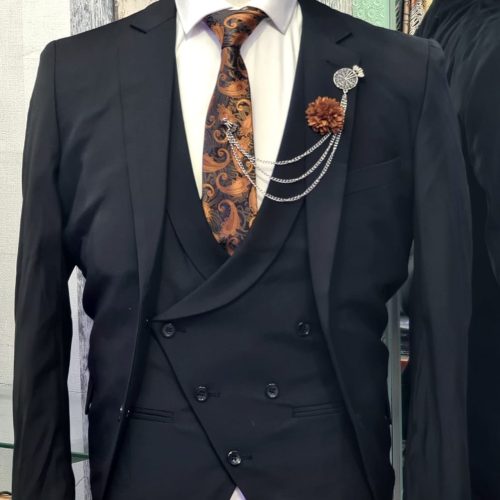 Formal Fashion Slim Fit Three Piece Suit