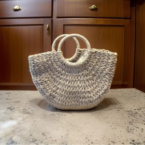 Braided Design Straw Bag (B24) - Image 2