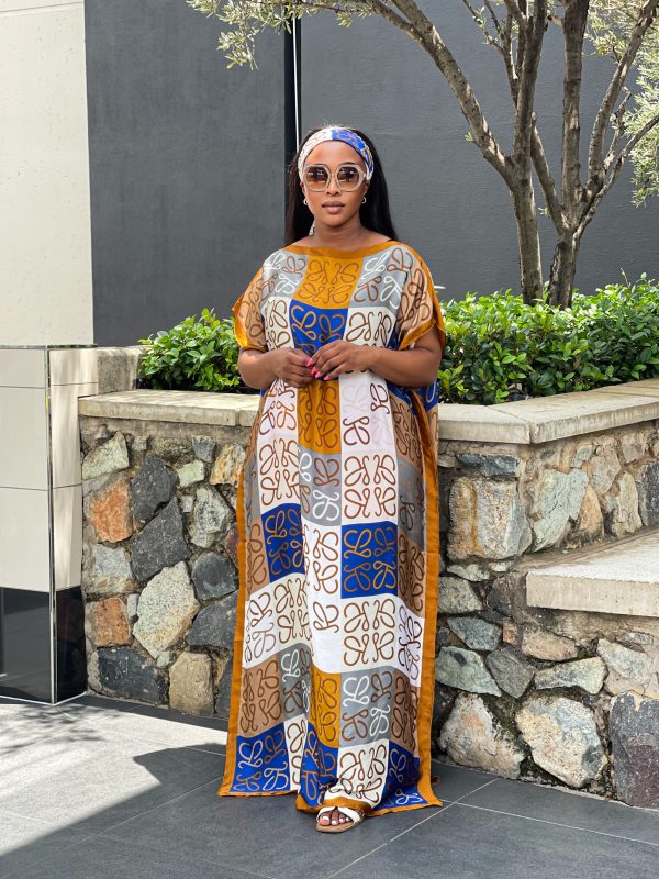 Chiffon Long Dashiki Traditional Dress