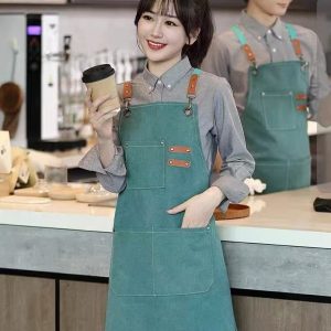 Unisex Multi Pocket Apron - Image 4