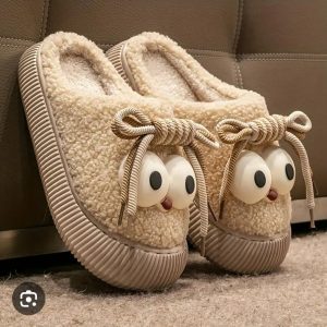 Ladies Slip on flat bottom slippers (5808) - Image 2