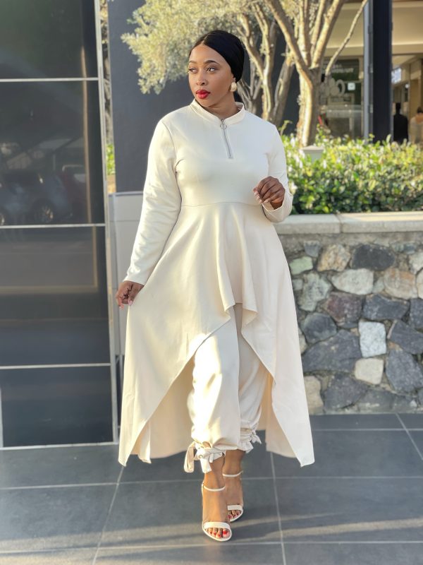 Casual Solid Color Crew Neck Long Sleeve Top And Pants Set (A1327)